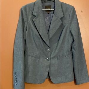 The Limited Gray Structured Blazer in size 8.